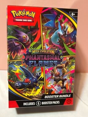 Pokémon TCG: Mega Evolution — Phantasmal Flames Booster Bundle